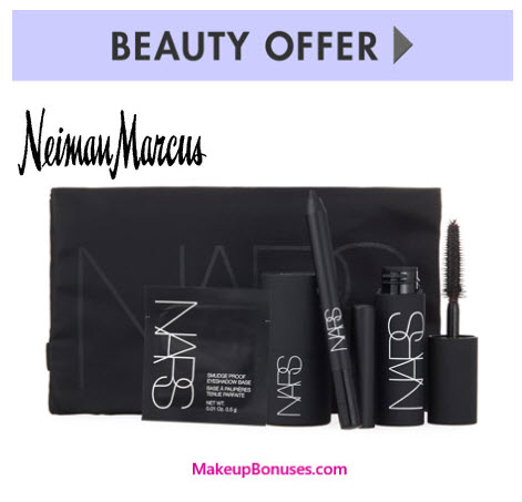 Receive a free 5-piece bonus gift with your $125 NARS purchase