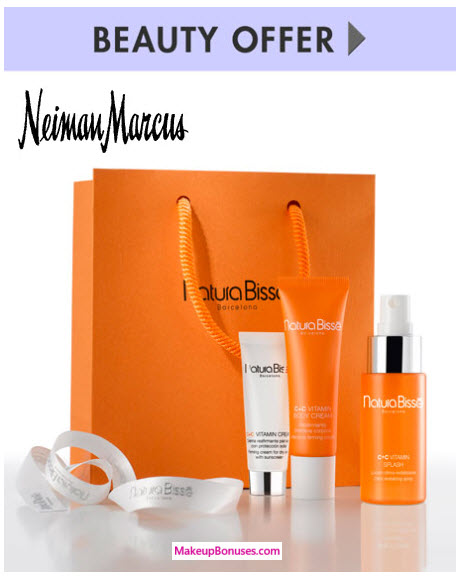 Receive a free 3-piece bonus gift with your $300 Natura Bissé purchase