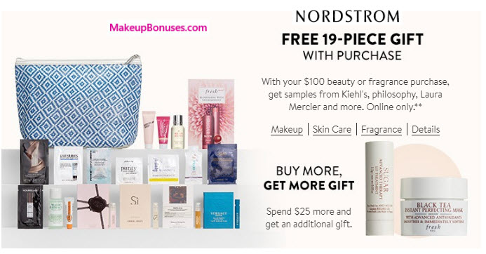 Receive a free 19-pc gift with your $100 Multi-Brand purchase