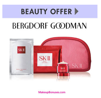 Receive a free 4-pc gift with your $300 SK-II purchase