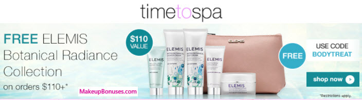 Receive a free 6-pc gift with your $110 Multi-Brand purchase