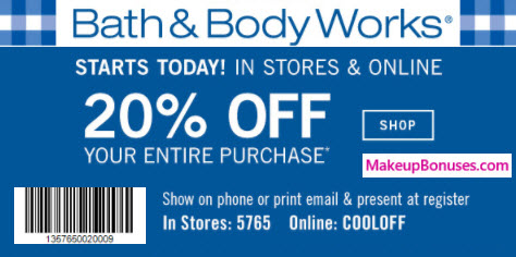 Bath & Body Works Sale - MakeupBonuses.com