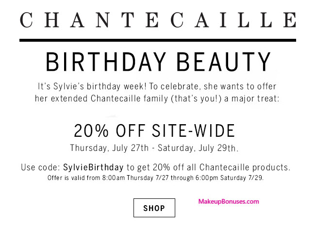 Chantecaille Sale - MakeupBonuses.com