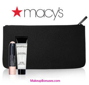 Receive a free 3-pc gift with your 2 Smashbox Product purchase