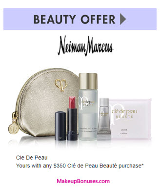 Neiman Marcus Yours with $125 select beauty purchase