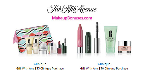 Receive a free 11-pc gift with your $50 Clinique purchase