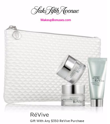 Receive a free 4-pc gift with your $350 RéVive purchase