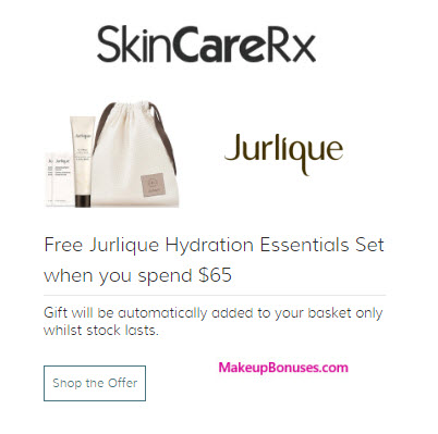 Receive a free 3-pc gift with your $65 Jurlique purchase