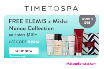 Receive a free 6-pc gift with your $110 Multi-Brand purchase