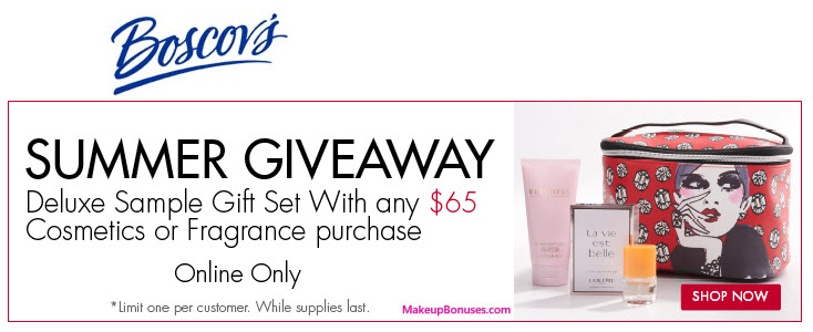 Receive a free 4-pc gift with your $65 Multi-Brand purchase