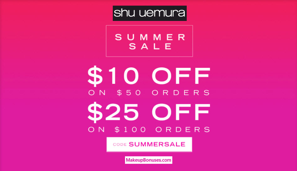 Shu Uemura Sale - MakeupBonuses.com