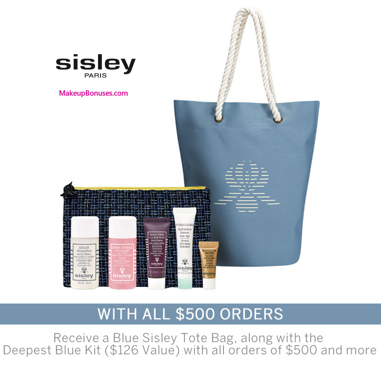 Receive a free 6-pc gift with your $500 Sisley Paris purchase