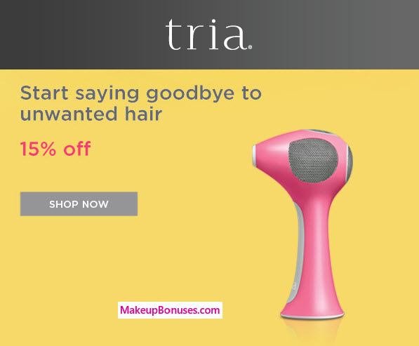 tria beauty sale - MakeupBonuses.com