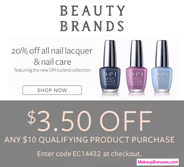 Beauty Brands Sale - MakeupBonuses.com