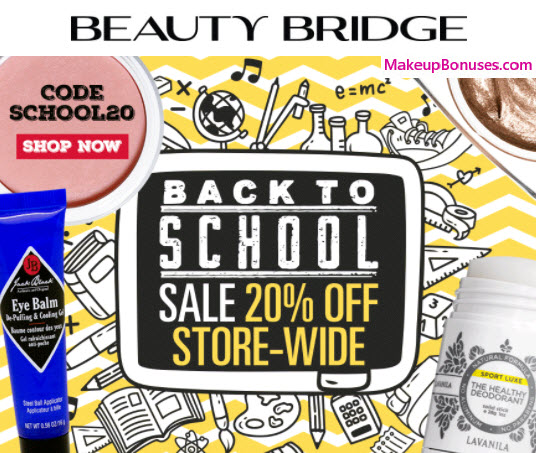 Beauty Bridge Sale - MakeupBonuses.com
