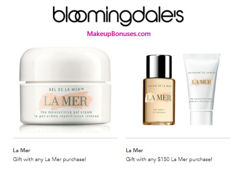 Receive a free 3-pc gift with your $150 La Mer purchase