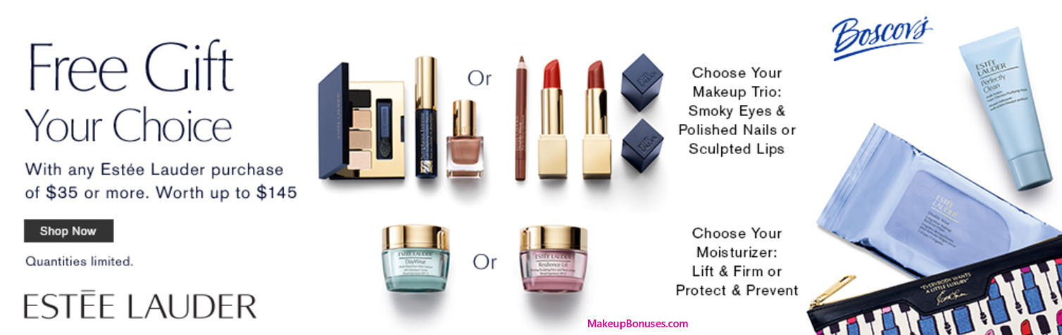 Receive a free 7-pc gift with your $35 Estée Lauder purchase