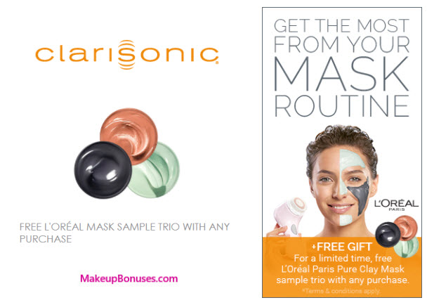 Receive a free 3-pc gift with your any Clarisonic.com purchase