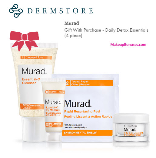 Receive a free 4-pc gift with your $75 Murad purchase