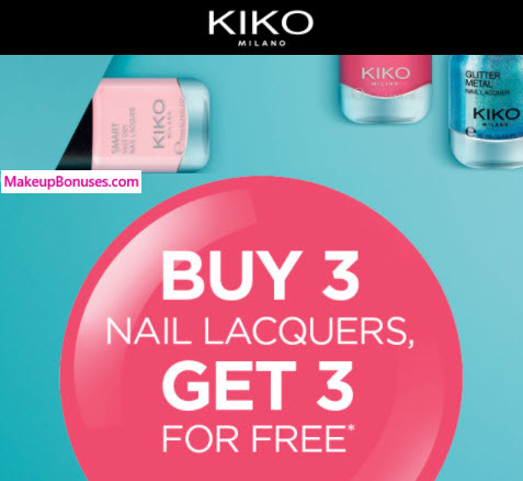 Receive a free 3-pc gift with your 3 Nail Lacquers purchase