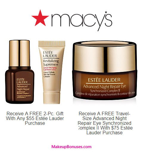 Receive a free 3-pc gift with your $75 Estée Lauder purchase