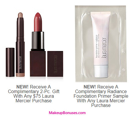 Receive a free 3-pc gift with your $75 Laura Mercier purchase