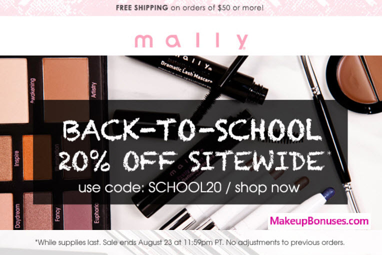 Mally Beauty Sale - MakeupBonuses.com