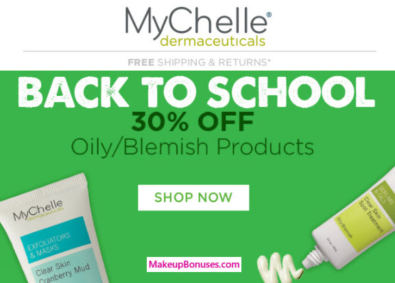 MyChelle Sale - MakeupBonuses.com