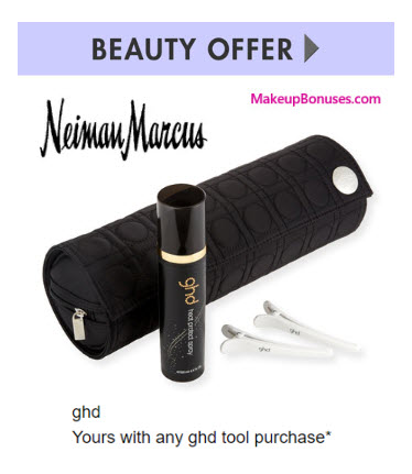 Receive a free 4-pc gift with your ghd tool purchase