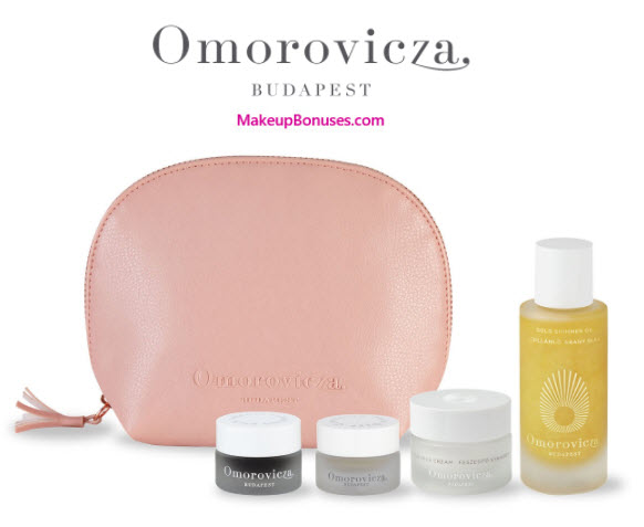 Receive a free 5-pc gift with your $215 Omorovicza purchase