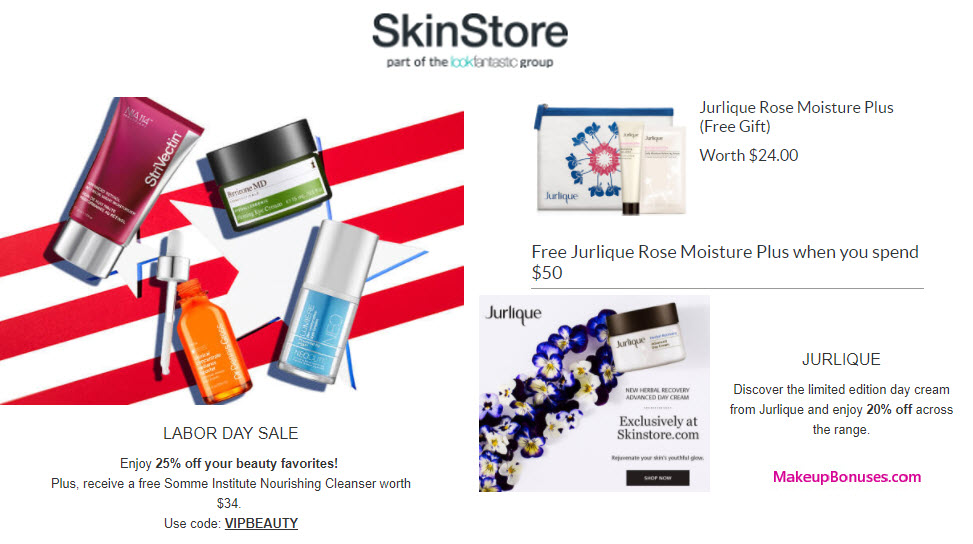 SkinStore.com Sale - MakeupBonuses.com