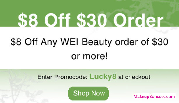 Wei Beauty Sale - MakeupBonuses.com