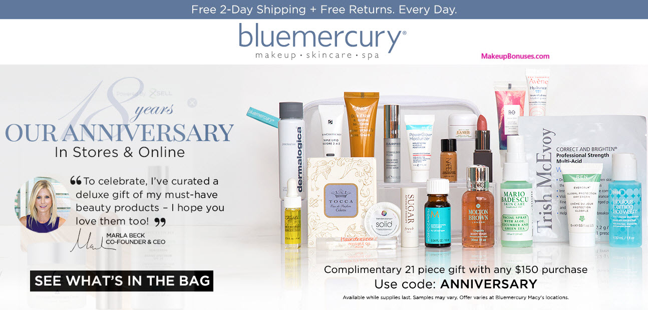Receive a free 21-pc gift with your $150 Multi-Brand purchase