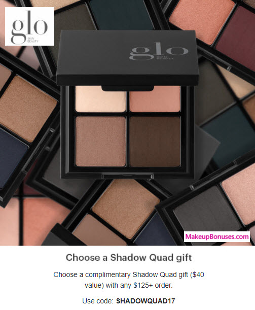 Receive a free 4-pc gift with your $125 glo purchase