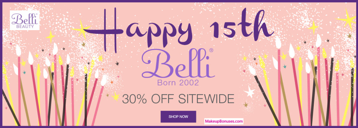 Belli Beauty Sale - MakeupBonuses.com