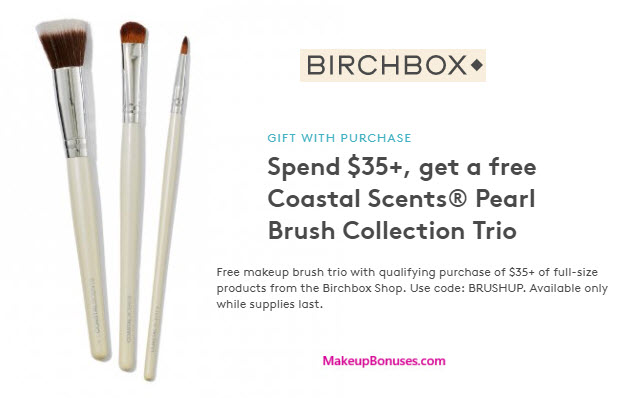 Receive a free 3-pc gift with your $35 of Full-Size products purchase