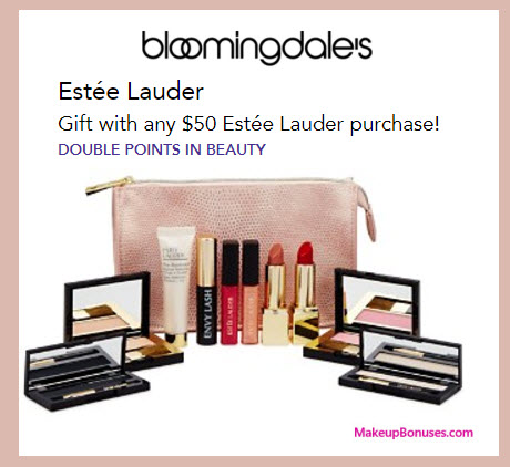 Receive your choice of 5-pc gift with your $50 Estée Lauder purchase