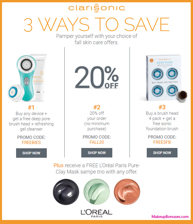 Clarisonic Sale - MakeupBonuses.com