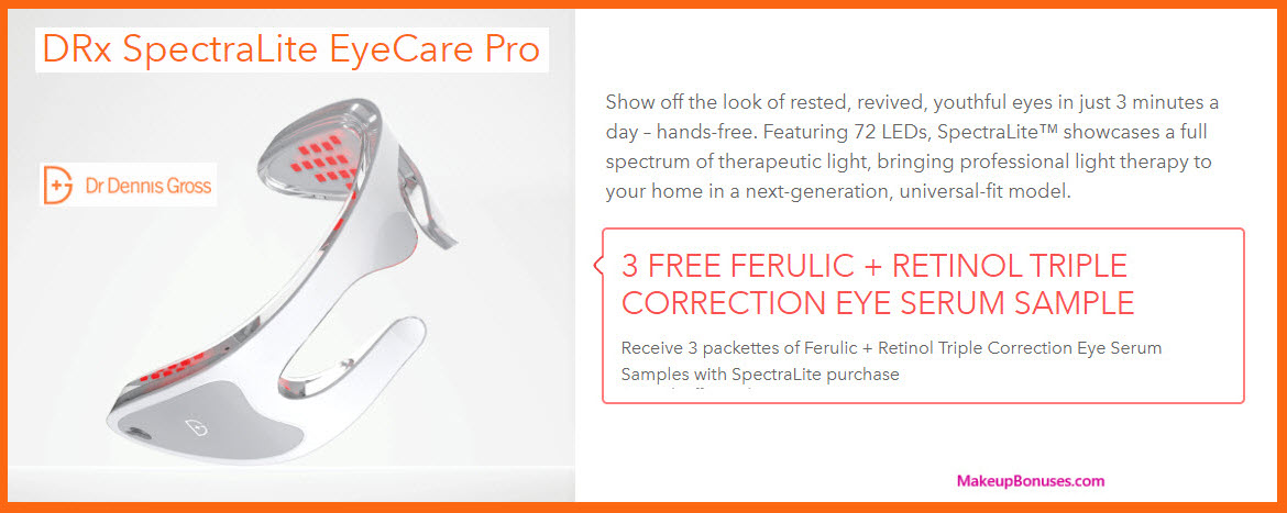 Receive a free 3-pc gift with your SpectraLite purchase