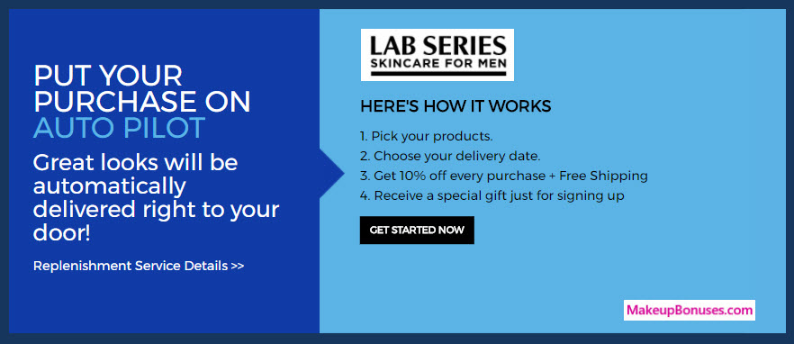 LAB SERIES Skincare for Men Auto Delivery Service - MakeupBonuses.com