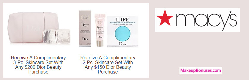 Receive a free 5-pc gift with your $200 Dior Beauty purchase