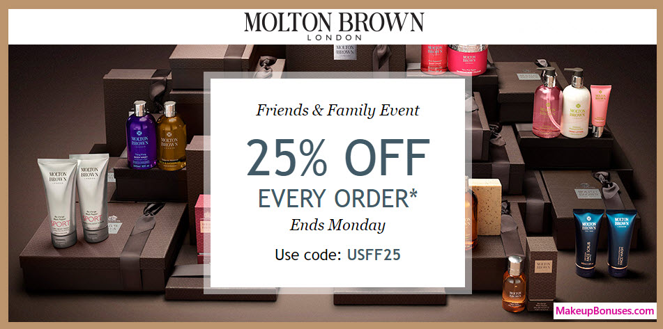 Molton Brown Sale - MakeupBonuses.com