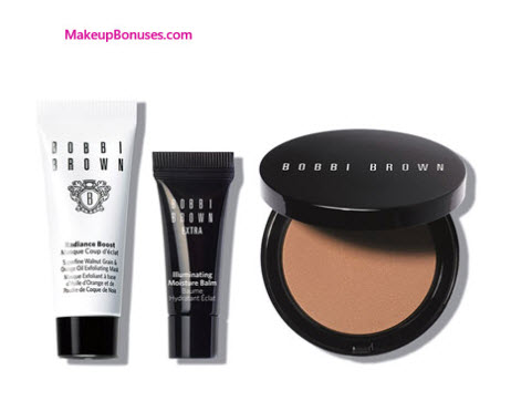 Receive a free 3-pc gift with your $90 Bobbi Brown purchase