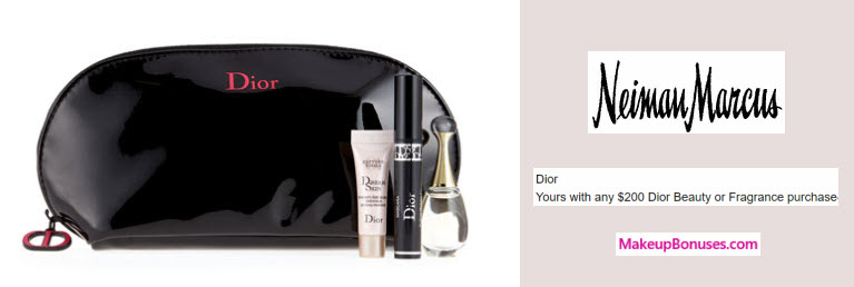 Receive a free 4-pc gift with your $200 Dior Beauty purchase