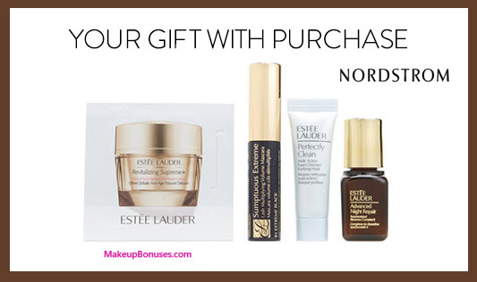 Receive a free 4-pc gift with your $35 Estée Lauder purchase