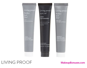 Receive a free 3-pc gift with your $40 Living Proof purchase
