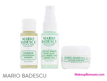 Receive a free 3-pc gift with your $50 Mario Badescu purchase