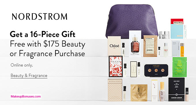 Receive a free 16-pc gift with your $175 Multi-Brand purchase