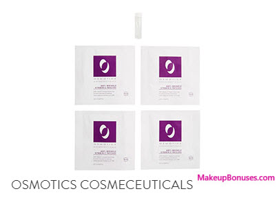 Receive a free 4-pc gift with your $75 Osmotics Cosmeceuticals purchase