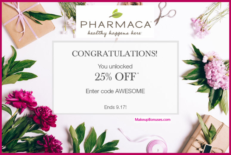 Pharmaca Sale - MakeupBonuses.com